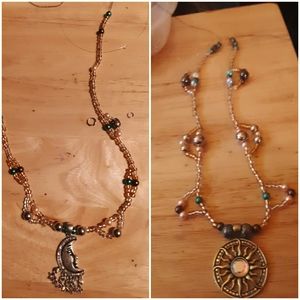 Hand-made crafts, crocheted, beaded, needlepoint